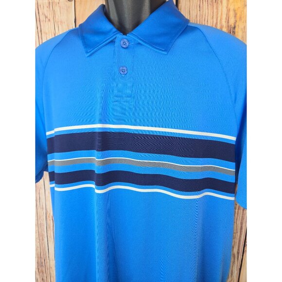 Under Armour Mens HeatGear Golf Polo Large Blue - Picture 3 of 7